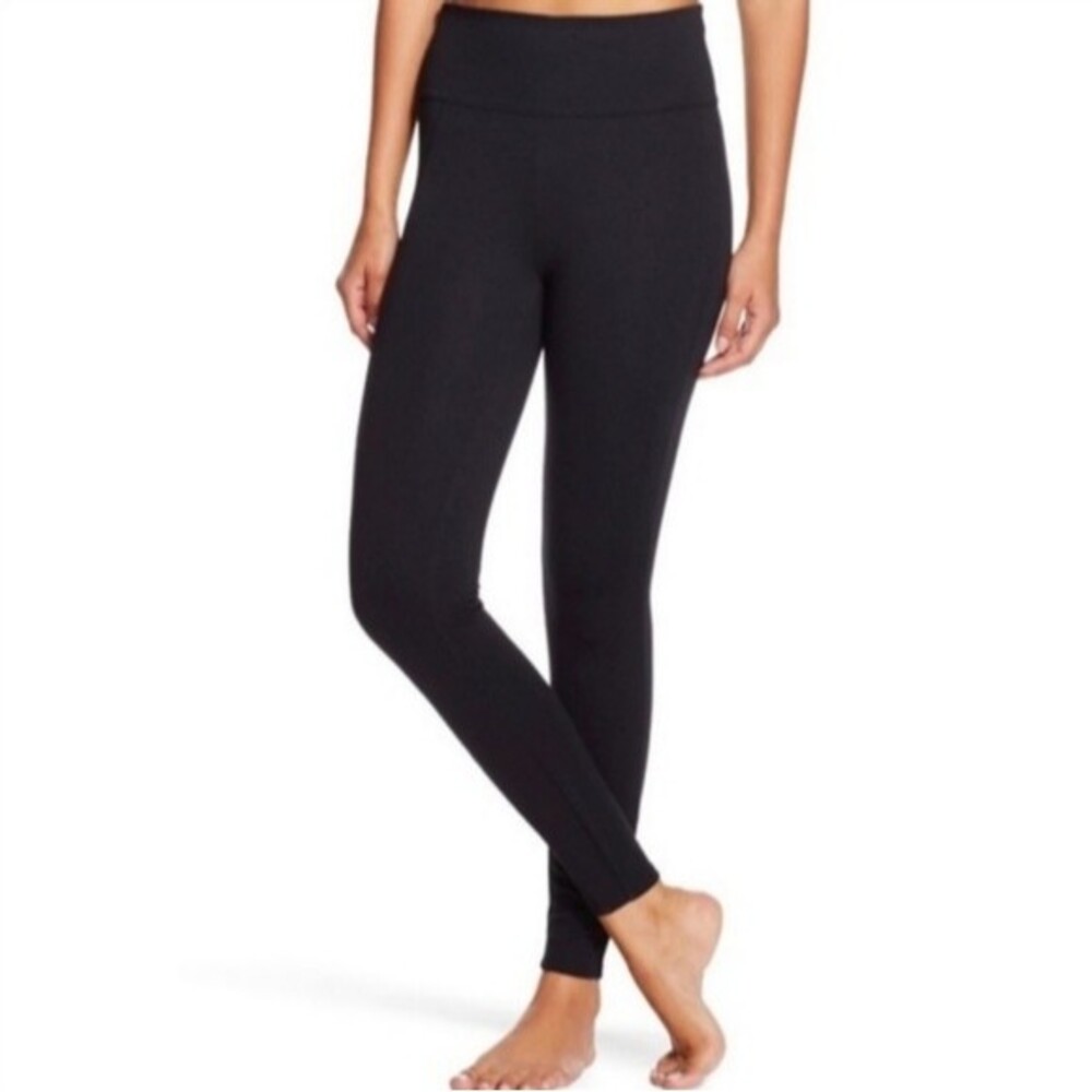 Assets Red Hot Label by Spanx High Rise Shapwear Leggings L Black New